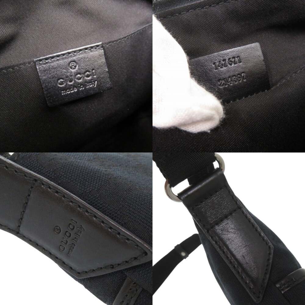 Gucci Zip Messenger Bag Gg Canvas With #251020G74B - Picture 9 of 9